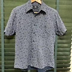 ABBY VILL PRESS 半袖シャツ チェック柄 日本製　Mサイズのサムネイル