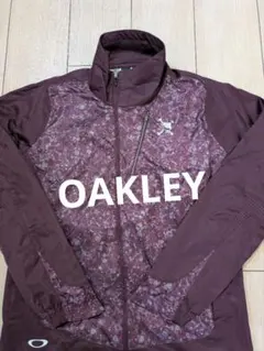【OAKLEY】ゴルフウェア ナイロンジャケット メンズ スカルマーク