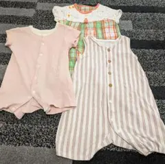 ロンパース・カバーオール 60cm 3点セット