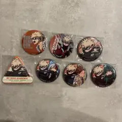 僕のヒーローアカデミア　爆豪勝己　缶バッジ　7点セット　☆おまけ付き☆
