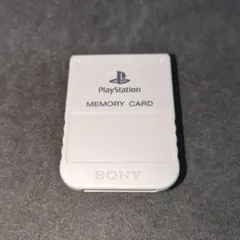 25.PSメモリーカード グレー SCPH-1020