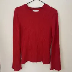 赤ニット ニット