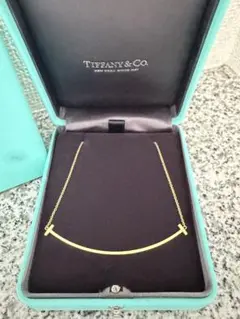 Tiffany & Co. ティースマイルスモールネックレス箱袋【値下げ相談可 