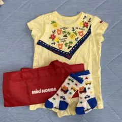 ミキハウス　ロンパース