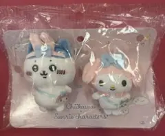ちいかわ サンリオキャラクターズ マスコット ブローチ ハチワレ マイ