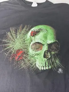 希少80sスパイダーウェブ蜘蛛の巣 SPIDERWEB希少TシャツLスカル - メルカリ