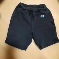 値下げ⤵️Champion ブラック ハーフパンツ 120