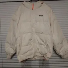 レピピアルマリオ アイボリー フード付きダウンコート