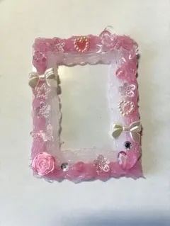 ホイップデコ　トレカケース　ピンク