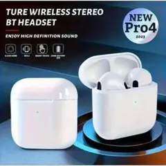【新品・未使用】Bluetooth 5.0 TWS Pro 4ワイヤレスイヤホンのサムネイル
