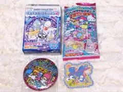 サンリオ キラキラBIG缶バッジ シールクッキー