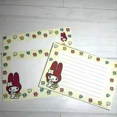 マイメロ　レターセット　平成レトロ　サンリオ　マイメロディ