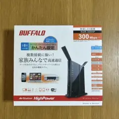 BUFFALO WZR-300HP 無線LANルーター 300Mbpsのサムネイル