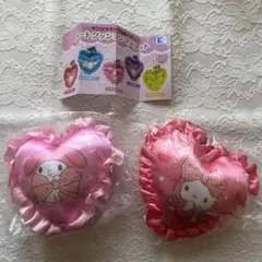 ハート型キャラクタークッションマスコットセット