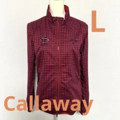 Callaway メンズジャケット 2wayレッド・チェック柄