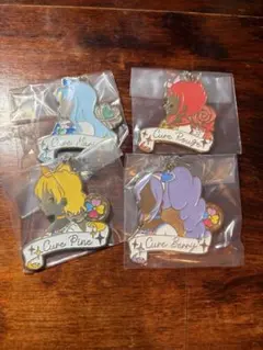 プリキュア 一番くじ F賞 シルエットメタルチャーム