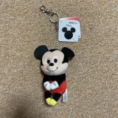 ミッキーマウス ぬいぐるみストラップ　キーホルダー
