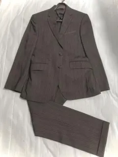 【夏用&未使用】LANVIN en Bleu メンズスーツ ストライプ柄 46のサムネイル