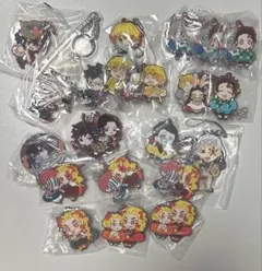 鬼滅の刃　ラバーマスコット色々セット