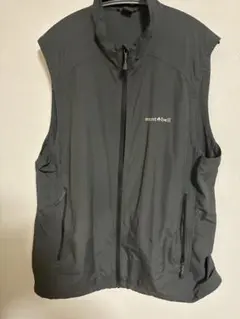 montbell ナイロンベスト ドローコード付き XL