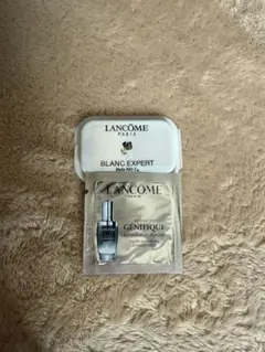 ランコム パウダーファンデ＆美容液の試供品2点