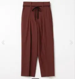 【お値下げ◯美品】MACPHEE リネンレーヨンテーパードパンツ　サイズ32のサムネイル