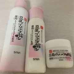 豆乳イソフラボン薬用エイジングケア3点セット