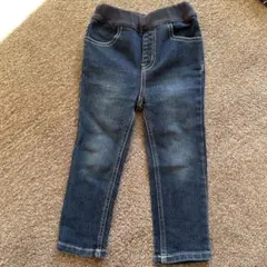 petit main ダークブルーデニムパンツ　90サイズ