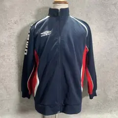 90sスポカジumbroアンブロトラックジャケットブリットポップ　S