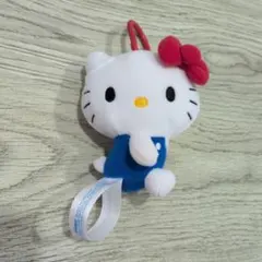 ハローキティ ぬいぐるみ カラビナ付き(タグ無し) 約10.5cm 　1点