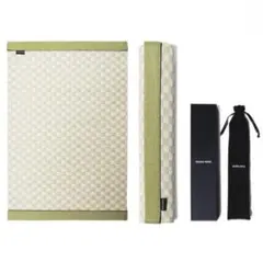 サウナマット サウナシート サウナグッズ 箱＆袋付き (市松リーフグリーン) サウナマット サウナシート サウナグッズ 箱＆袋付き (市松リーフ