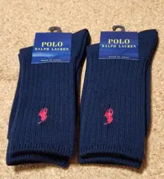 Polo Ralph Lauren 　紺靴下　 2足