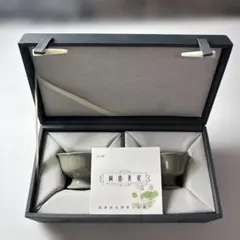 高級陶器 謝双貴 行雲流水 茶具セット 青磁 - メルカリ