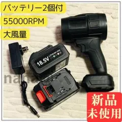 241 ブロワー 強力 洗車 大風量 バッテリー 2個搭載 無段階変速 軽量