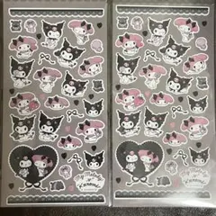 クロミ＆マイメロディシール2枚セット