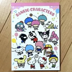 サンリオキャラクターズ ボリュームメモ A6 スポーツ メモ帳