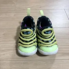【専用】Nike ダイナモフリー　スニーカー　黄緑/黒 14cm
