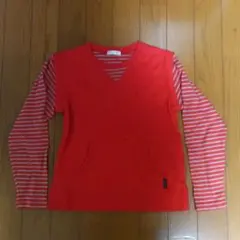 最終値下げ！！a.v.v.  2点セット (長袖シャツと半袖フード付きベスト)