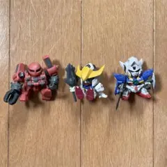 ガンダム ミニフィギュア 3体セット