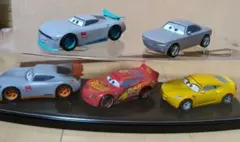 【箱なし】ディズニー カーズ フィギュア ミニカー 5台セット