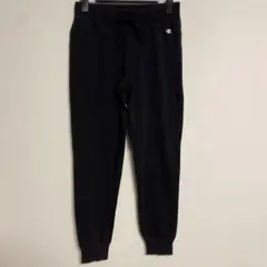 Champion チャンピオン ブラック ジョガーパンツ スウェットパンツ XS