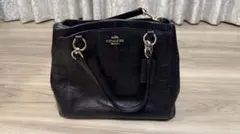 COACH クロコダイル型押し トートバッグ