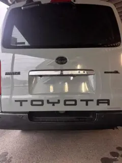 TOYOTA ハイエース マグネット デカール 2セット - メルカリ
