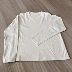 【極美品✨】 無印良品 MUJI コットン M 長袖 カットソー レディース