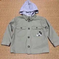 値下げ！美品！ZARA ベビー　キッズ　パーカー　ミッキー