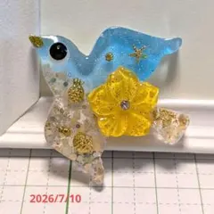 ひまうい様 8.10 エンゼルフィッシュ レジンヘアゴム 食べたものが