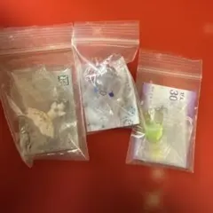 【バラ売り不可】めじるしアクセサリー　あわわちゃん他