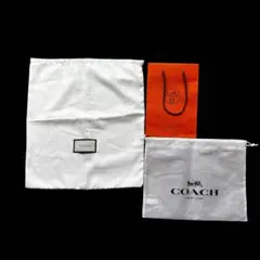 【200円割引】GUCCI COACH ショップ袋 3点セット