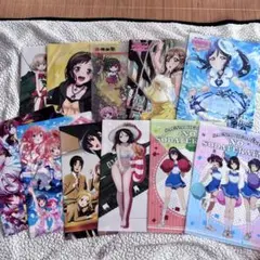 クリアファイルセット アニメキャラクター　女の子