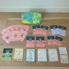 ロクシタン ポーチ&ヘアケアサンプルなど23枚